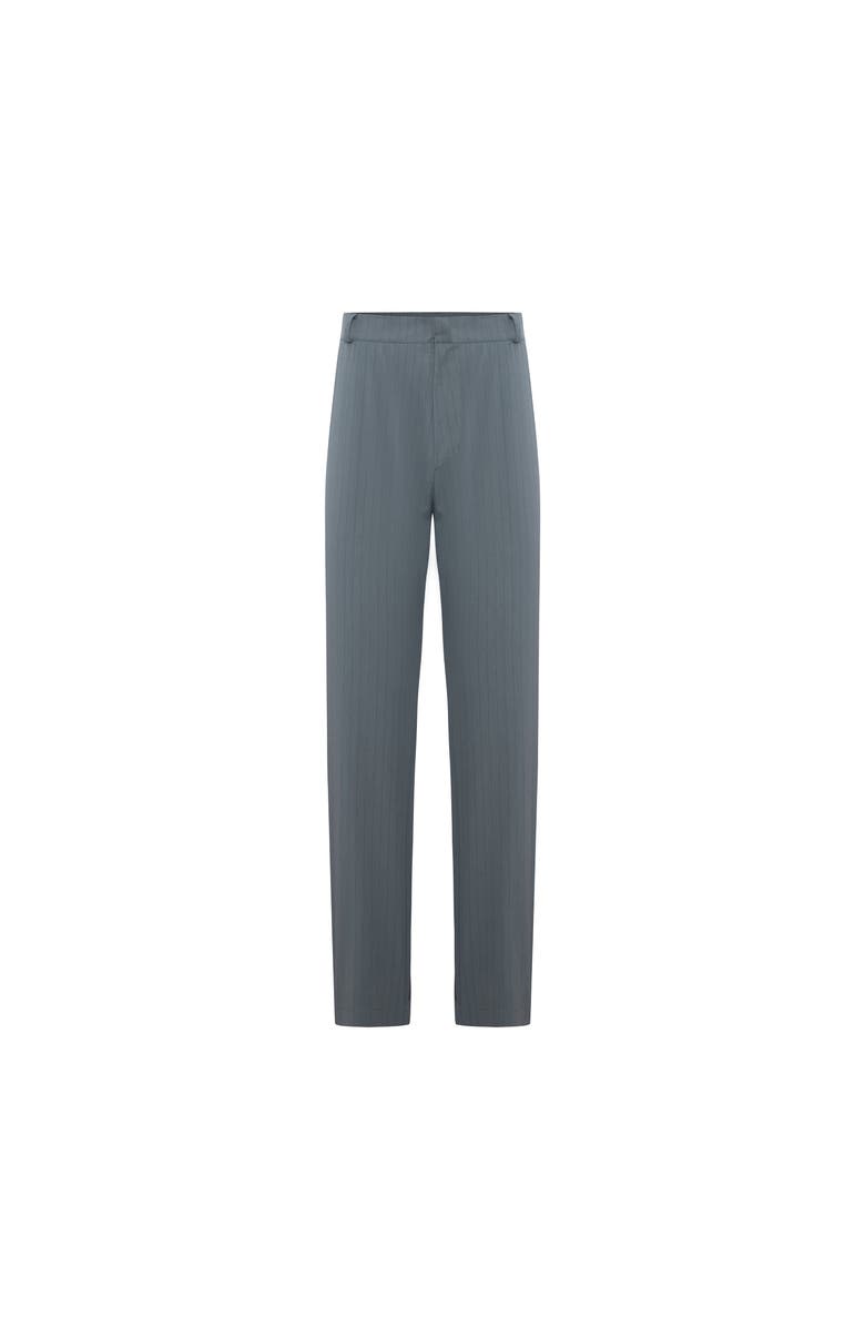 PCFG Cotton Blend Striped Woven Casual Pant, Main, color, Grey