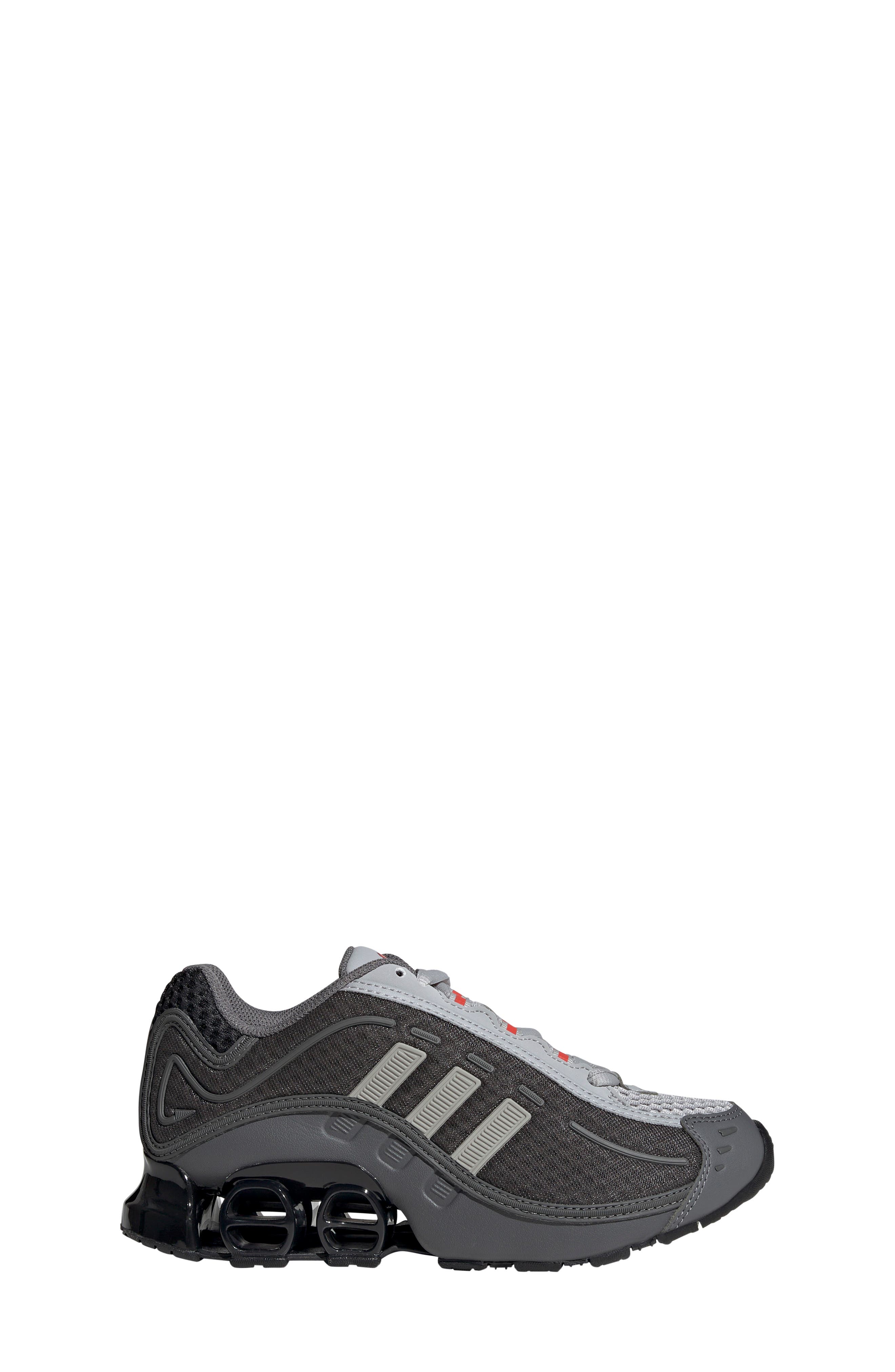 adidas Kids' Adifom Megaride 01 Sneaker, Alternate, color, Grey/ Grey/ Bright Red