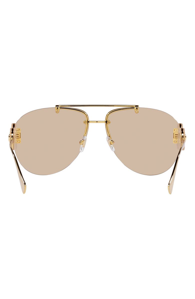 Versace 63mm Aviator Sunglasses, Alternate, color, 