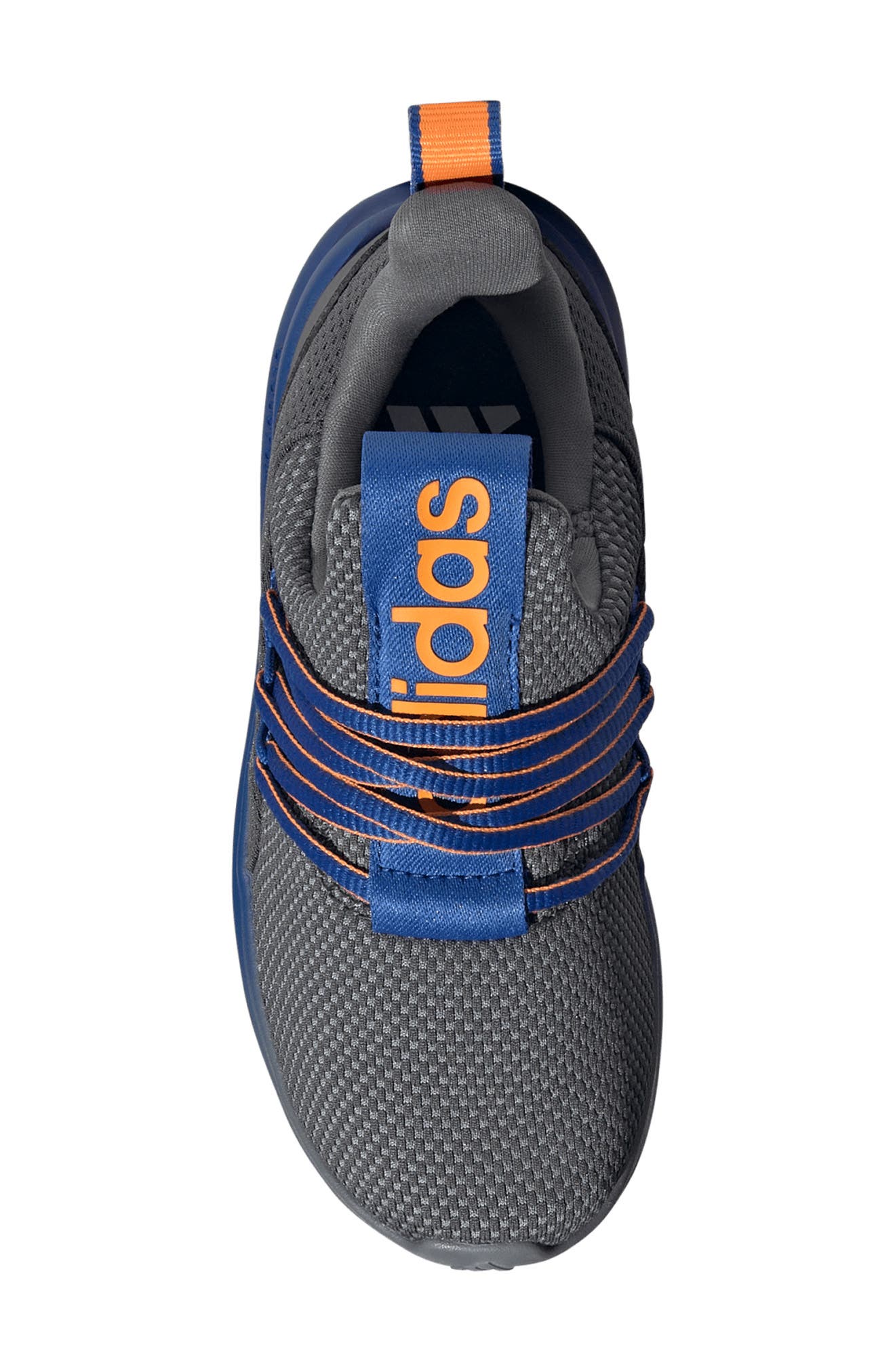 adidas Kids' Lite Racer Adapt 7-0 Sneaker, Alternate, color, Greysix/Ro