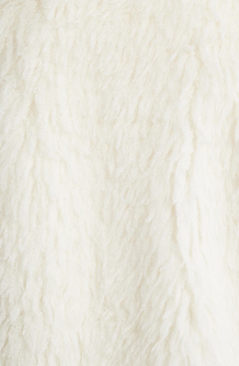 Lucky Brand Shawl Collar Shaggy Faux Fur Jacket, Alternate, color,