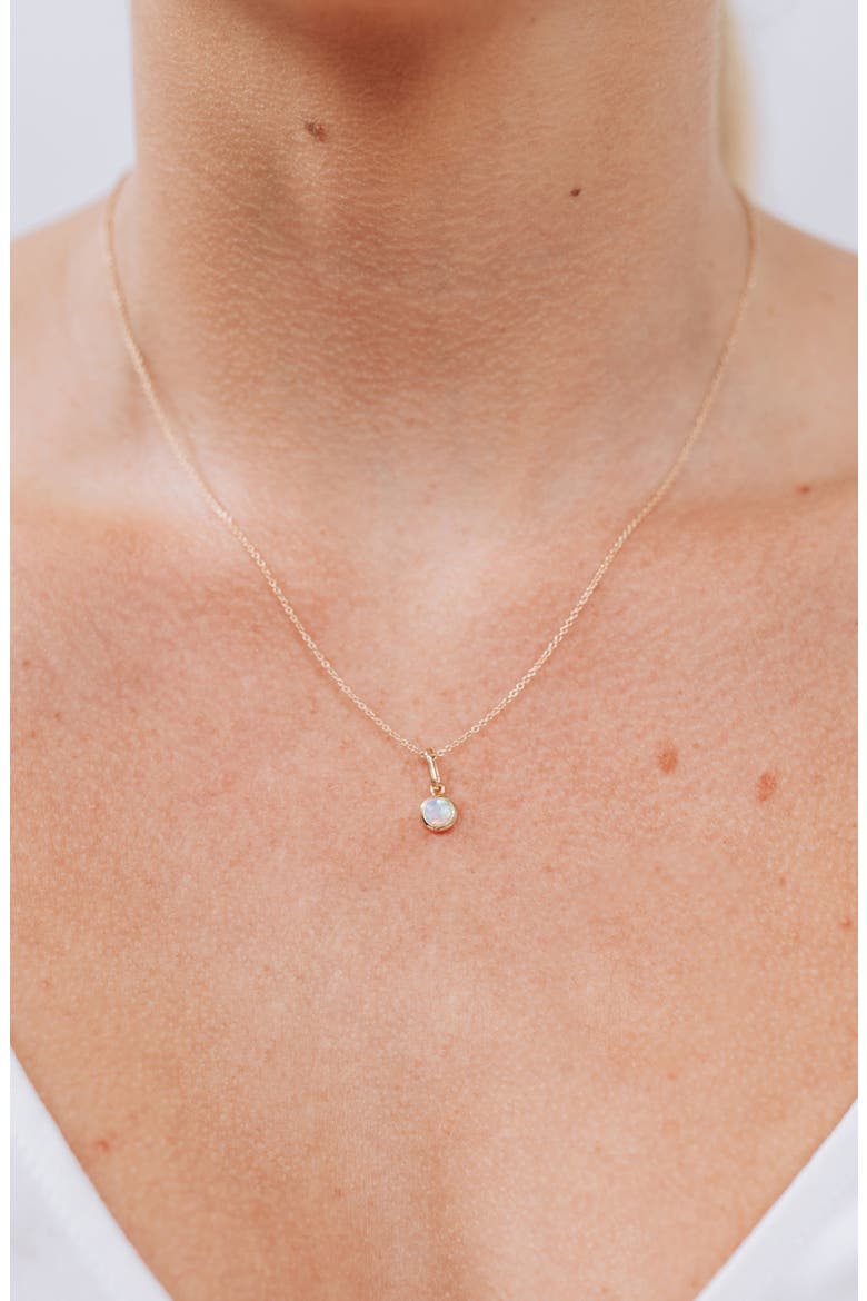 Bonheur Opal Pendant Charm, Alternate, color, AUSTRALIAN OPAL