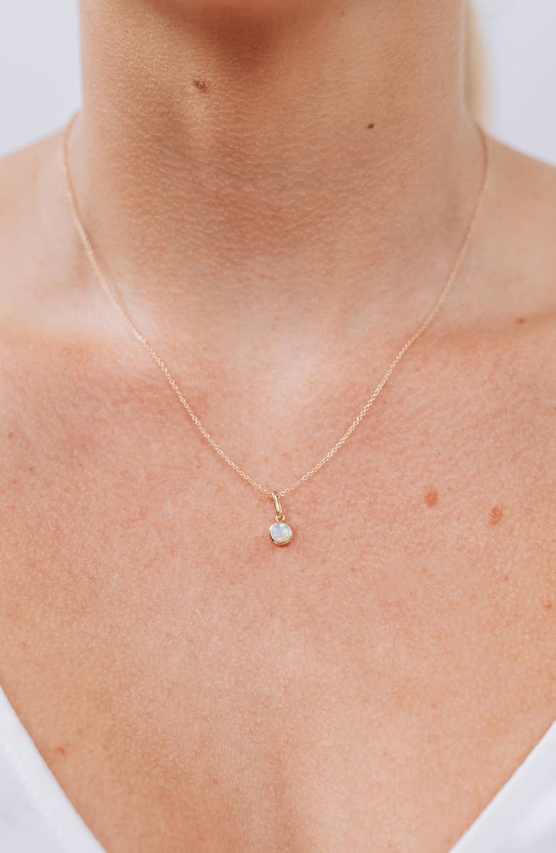 Anzie Bonheur Opal Pendant Charm, Alternate, color, Australian Opal