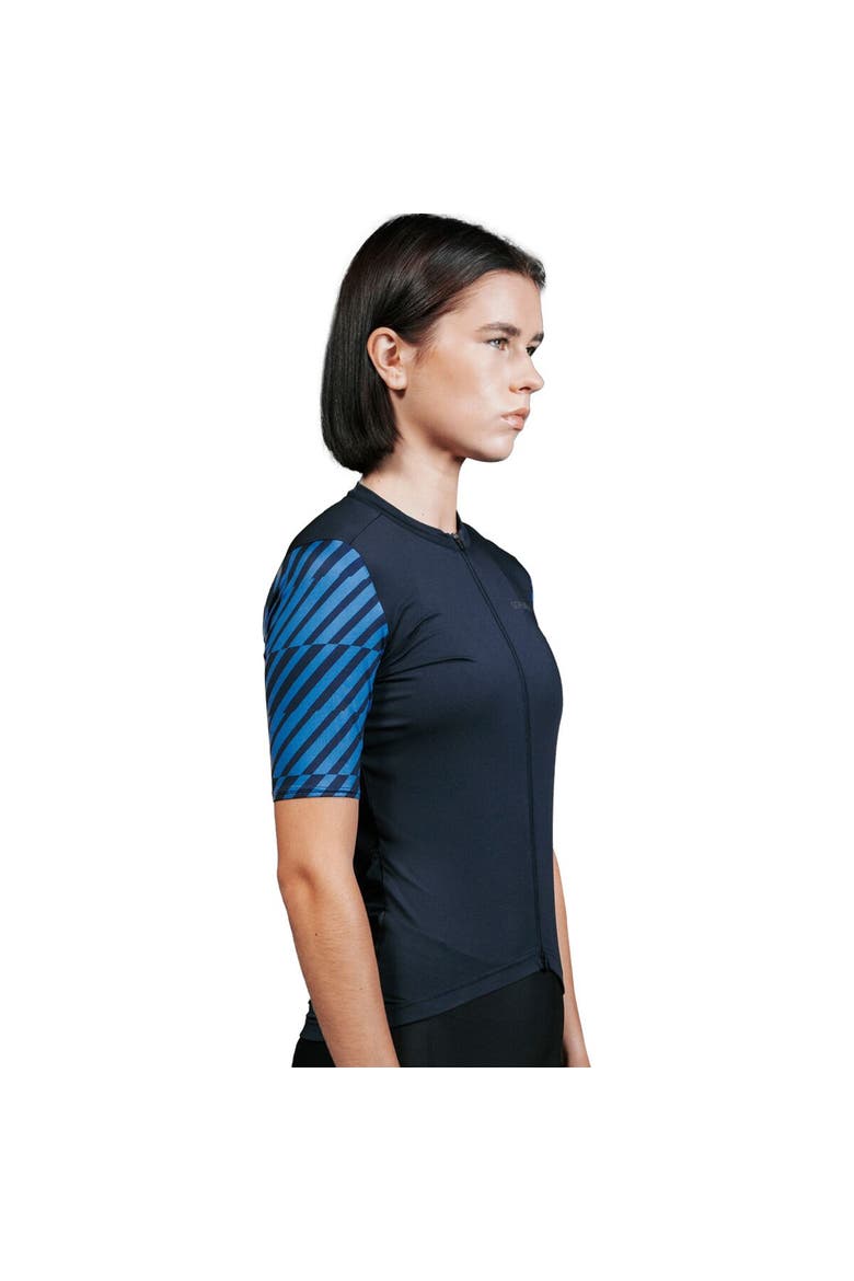 Swiftride Optical Jersey - Women's, Alternate, color, Orbit Blue/Cargo Blue