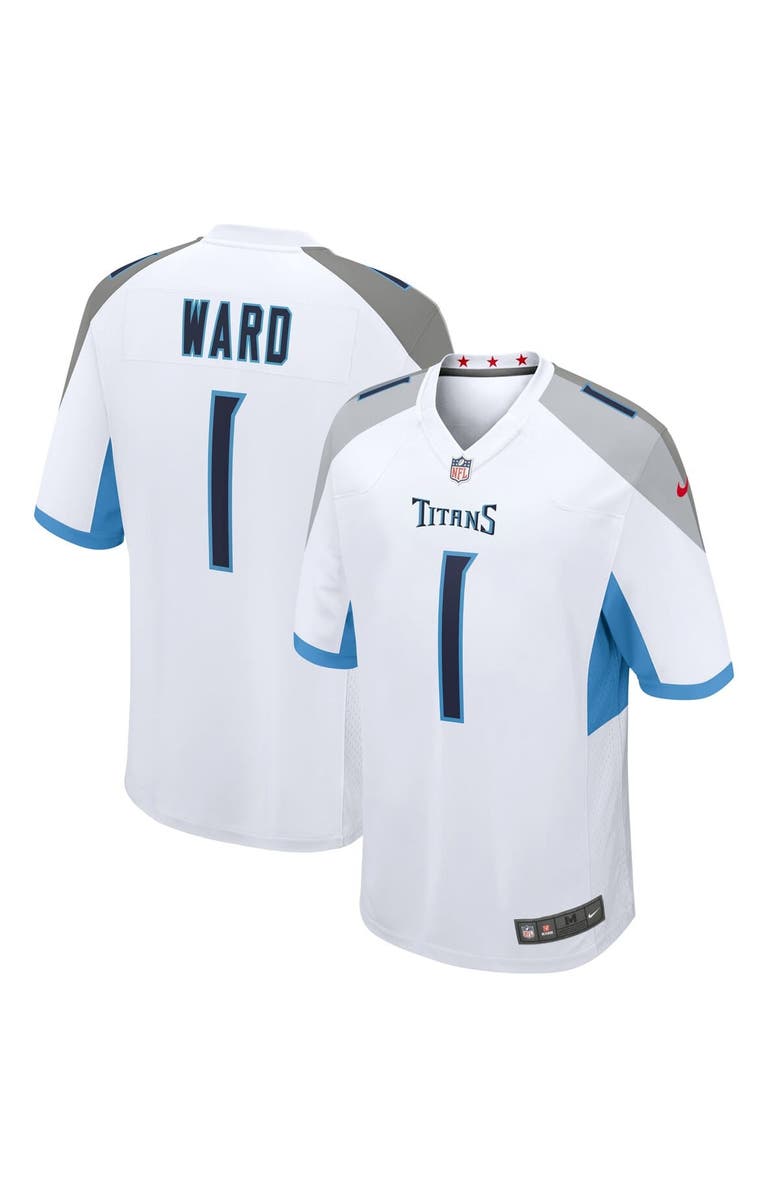 Nike Men's Nike Cameron Ward White Tennessee Titans 2025 NFL Draft First Round Pick  Game Jersey, Alternate, color, White