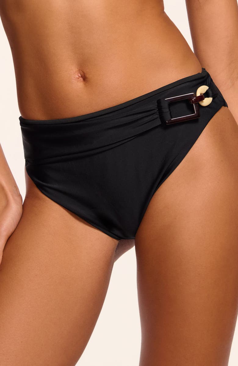 Ramy Brook Maxine Bikini Bottoms, Main, color, Black