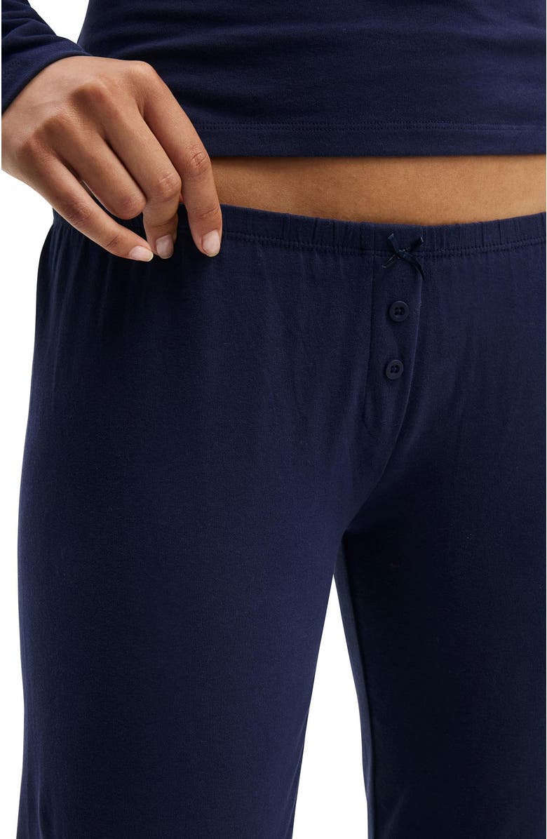 COTTON ON BODY Women's Dreamy Soft Flare Pant, Alternate, color, Navy Vision