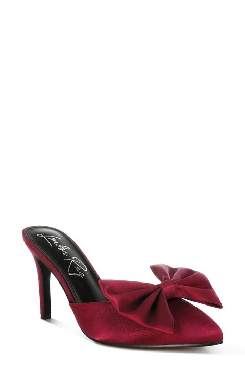 Sidonie Bow Mule Pump (Women)