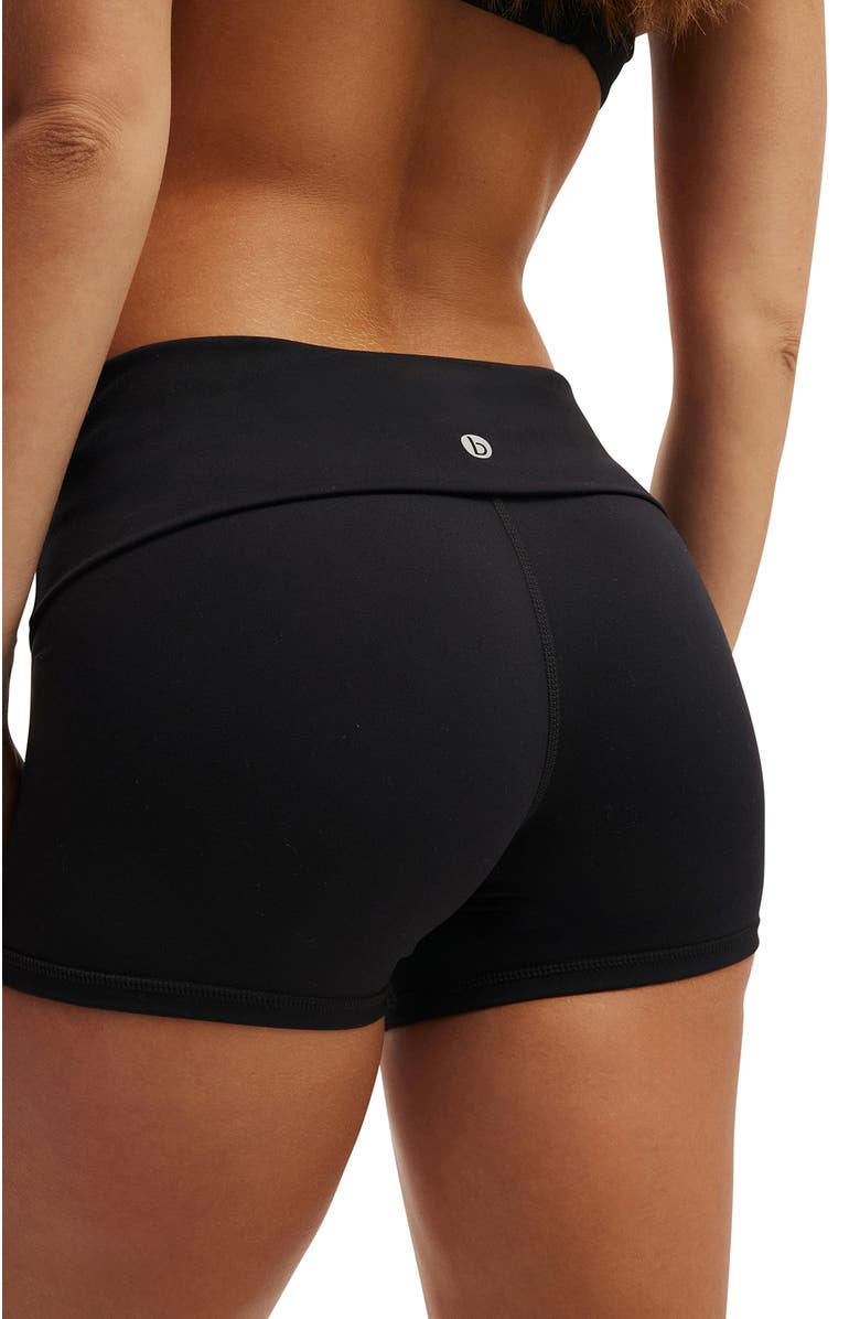 COTTON ON BODY Women's Active Ultra Soft Roll Over Shortie Short, Alternate, color, Black