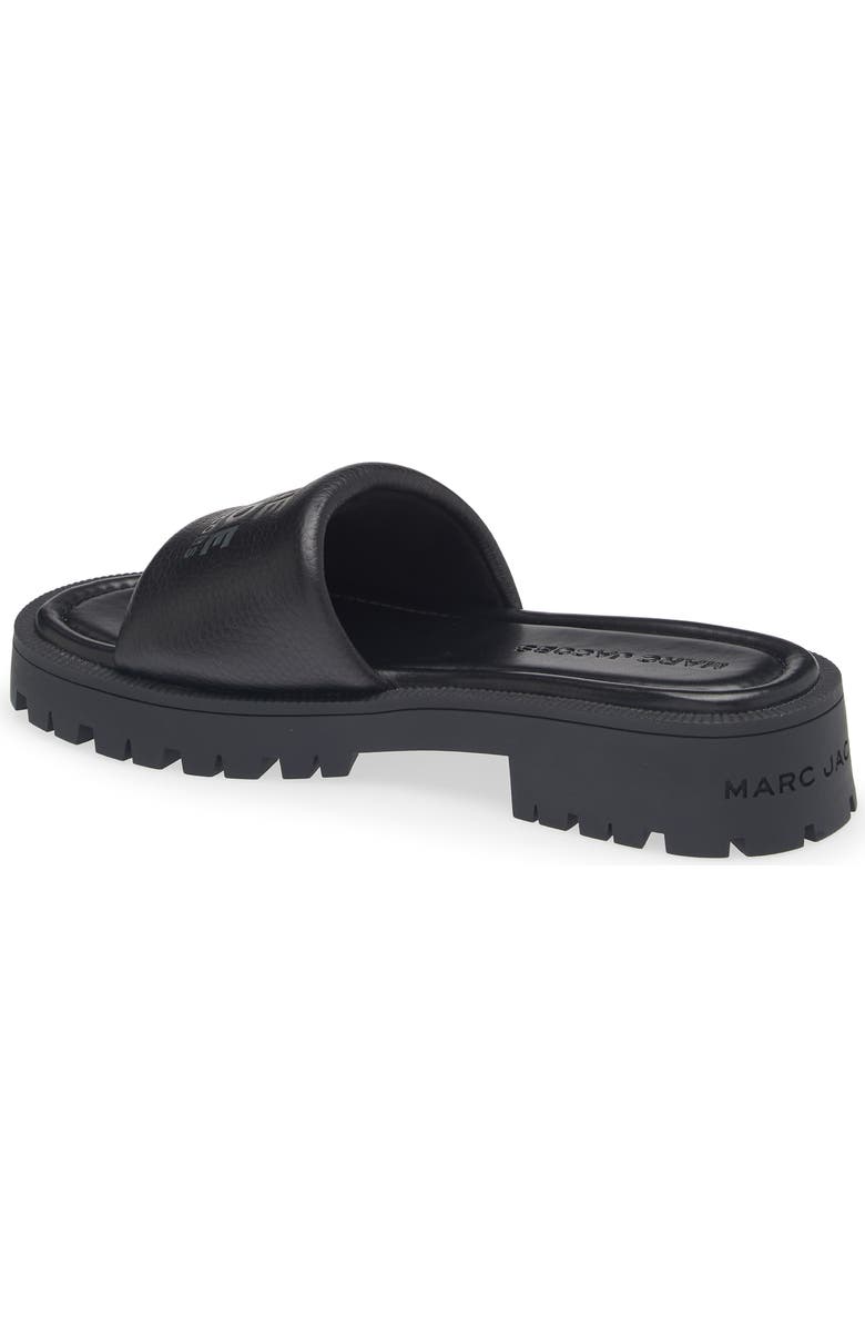 Marc Jacobs The Lug Slide Sandal, Alternate, color, Black