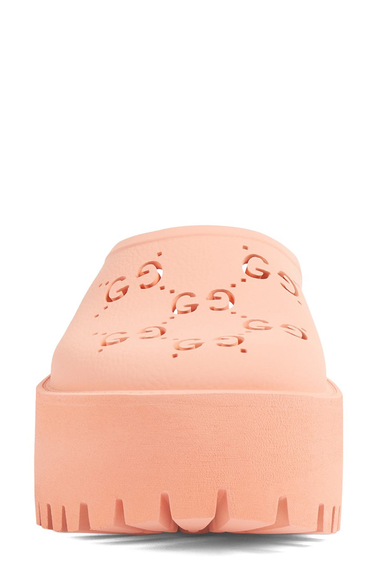 Gucci Elea GG Logo Platform Clog, Alternate, color, 