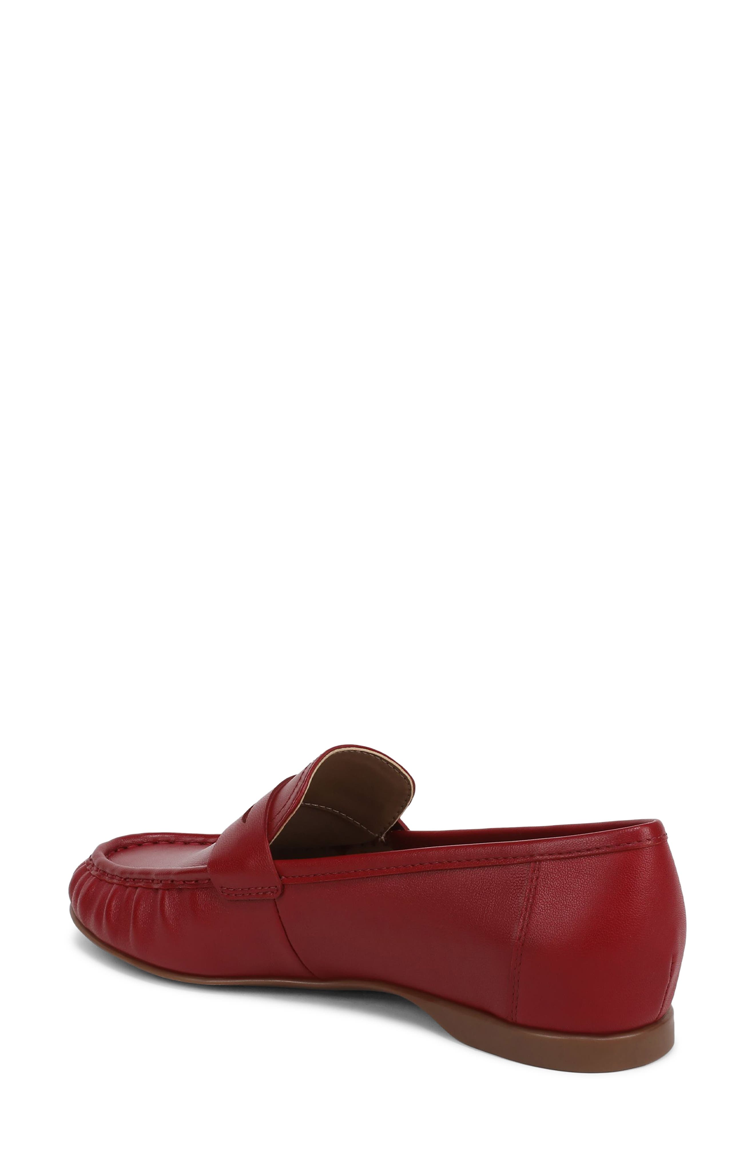 Bloom Penny Loafer, Alternate, color, HEARTS FLAME RED