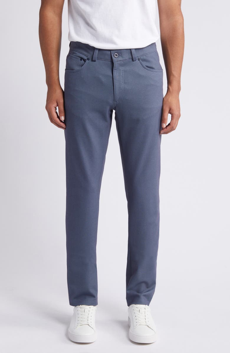 Brax Chuck Modern Fit Five-Pocket Pants, Main, color, Dusty Blue