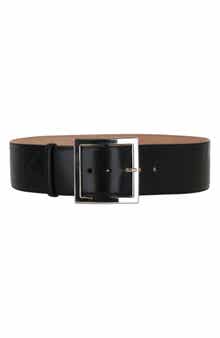 MCQ Wide Leather Belt