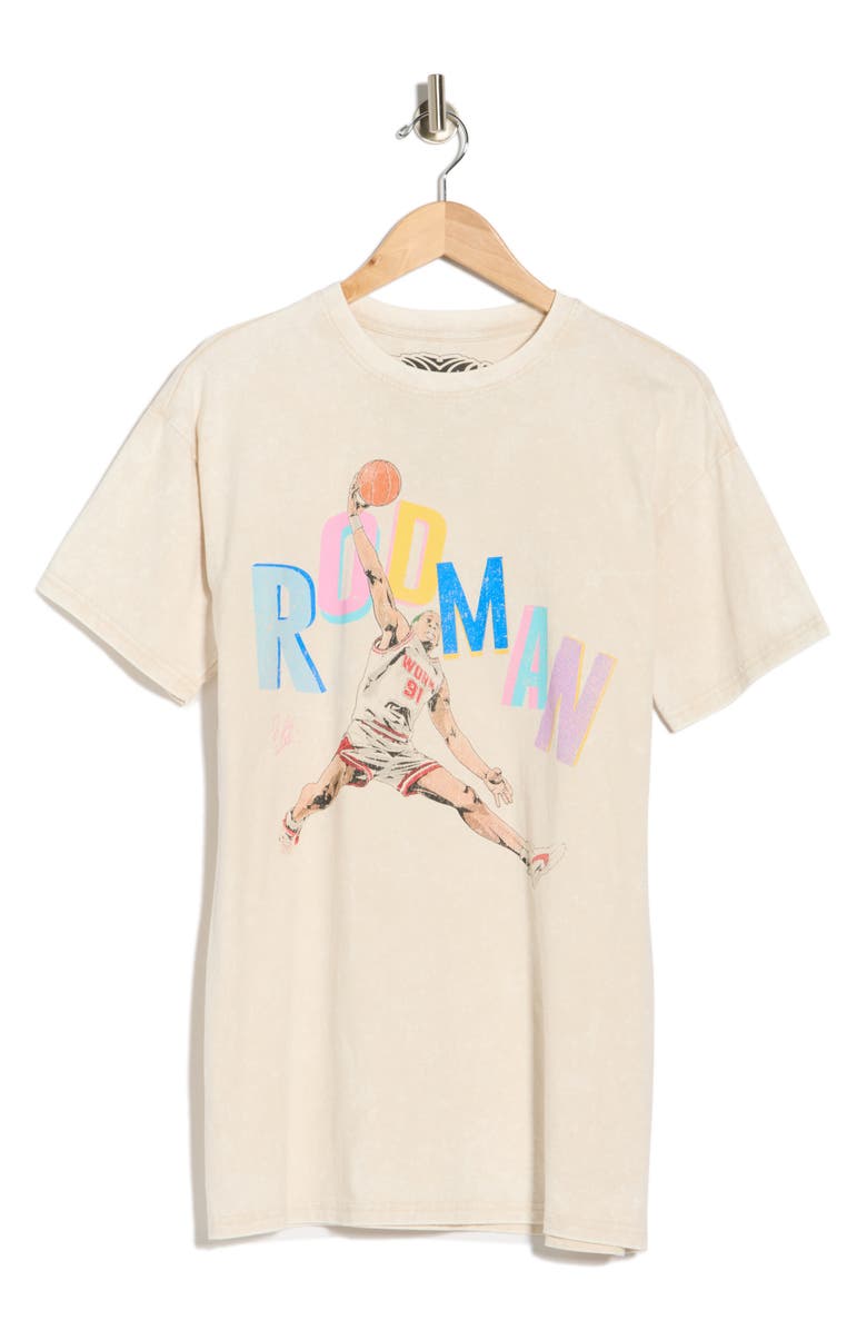 Philcos Rodman Dunk Tee, Alternate, color, Natural Mineral