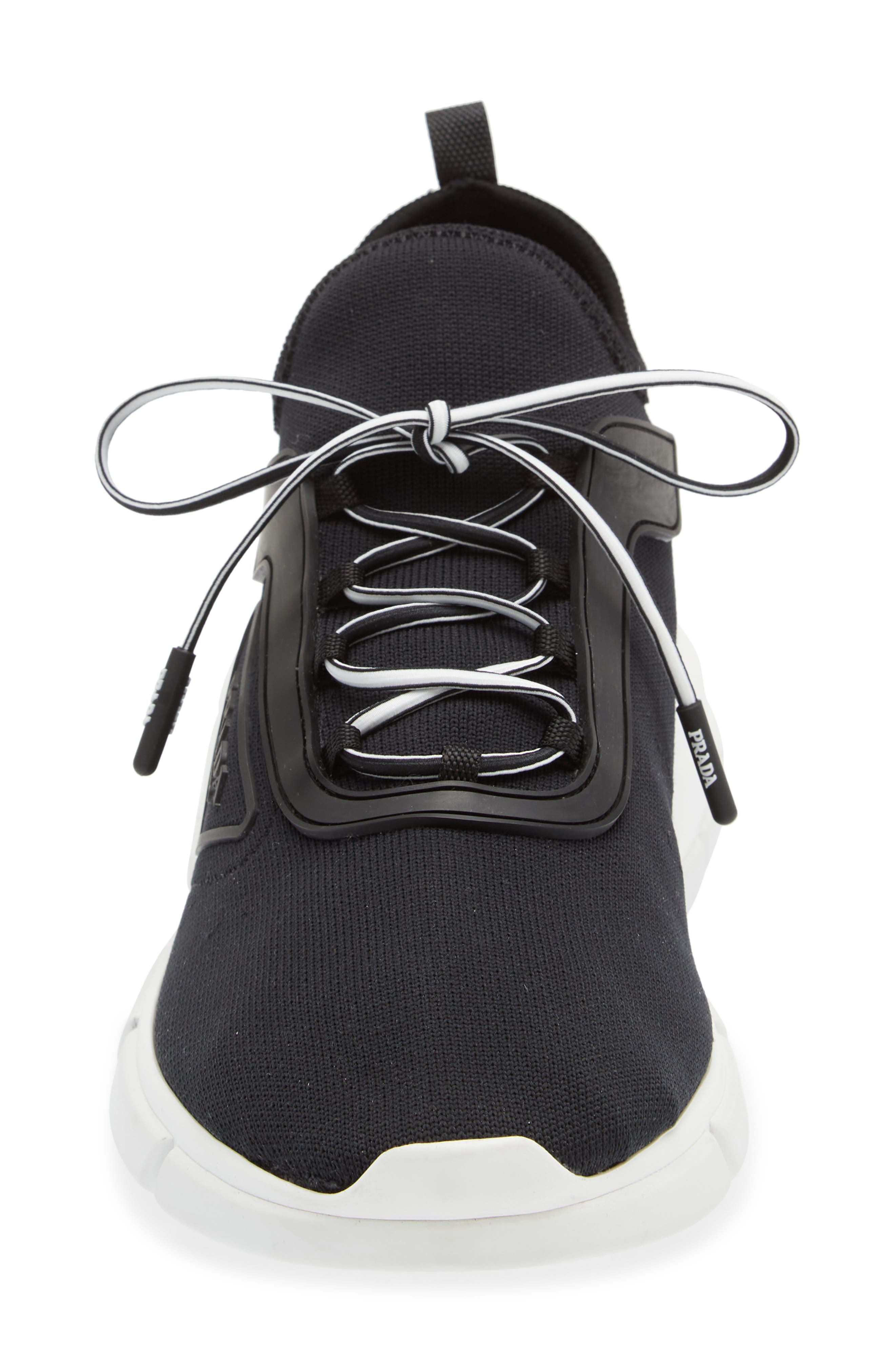 Prada Updated XY Lace-up Sneaker, Alternate, color, 