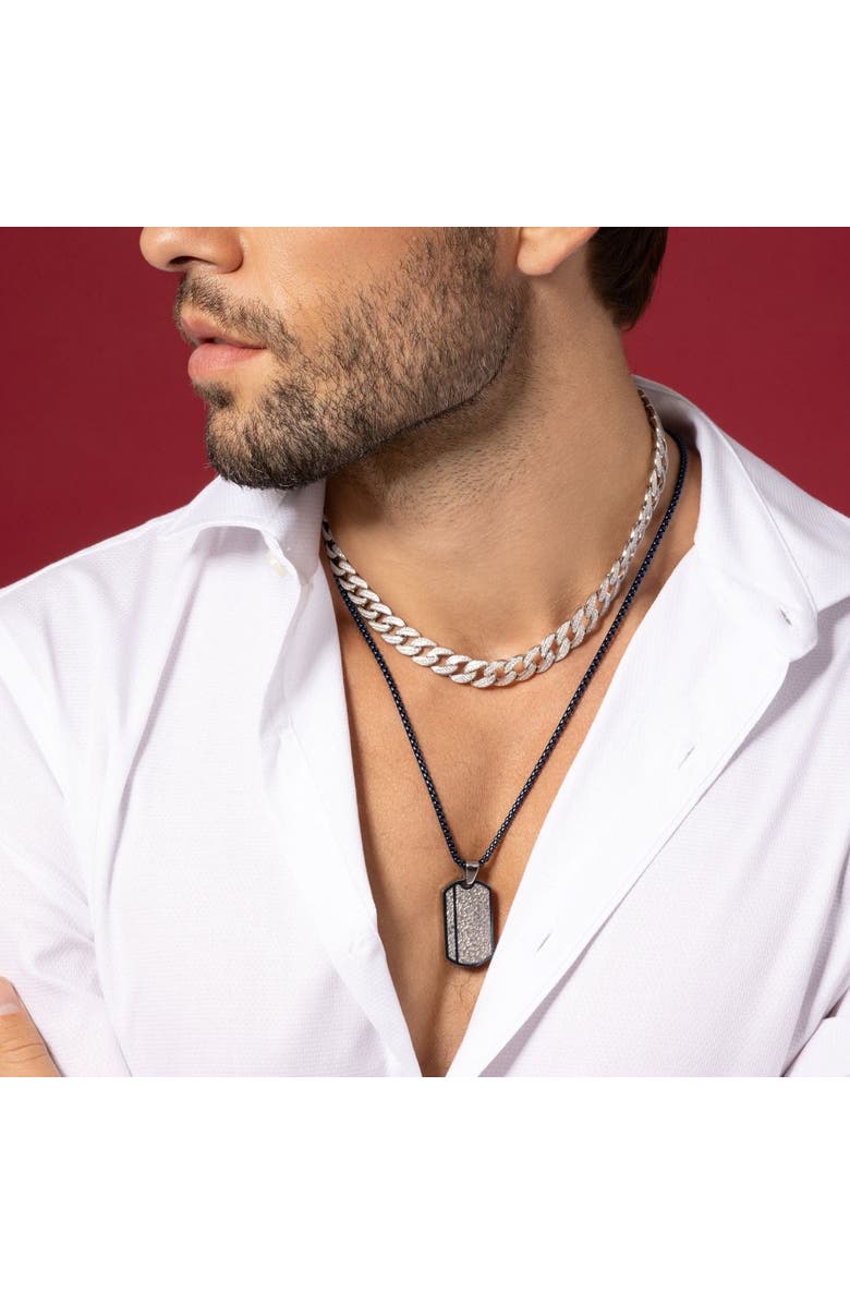 Anna Zuckerman Jetsetter Necklace, Alternate, color, Platinum