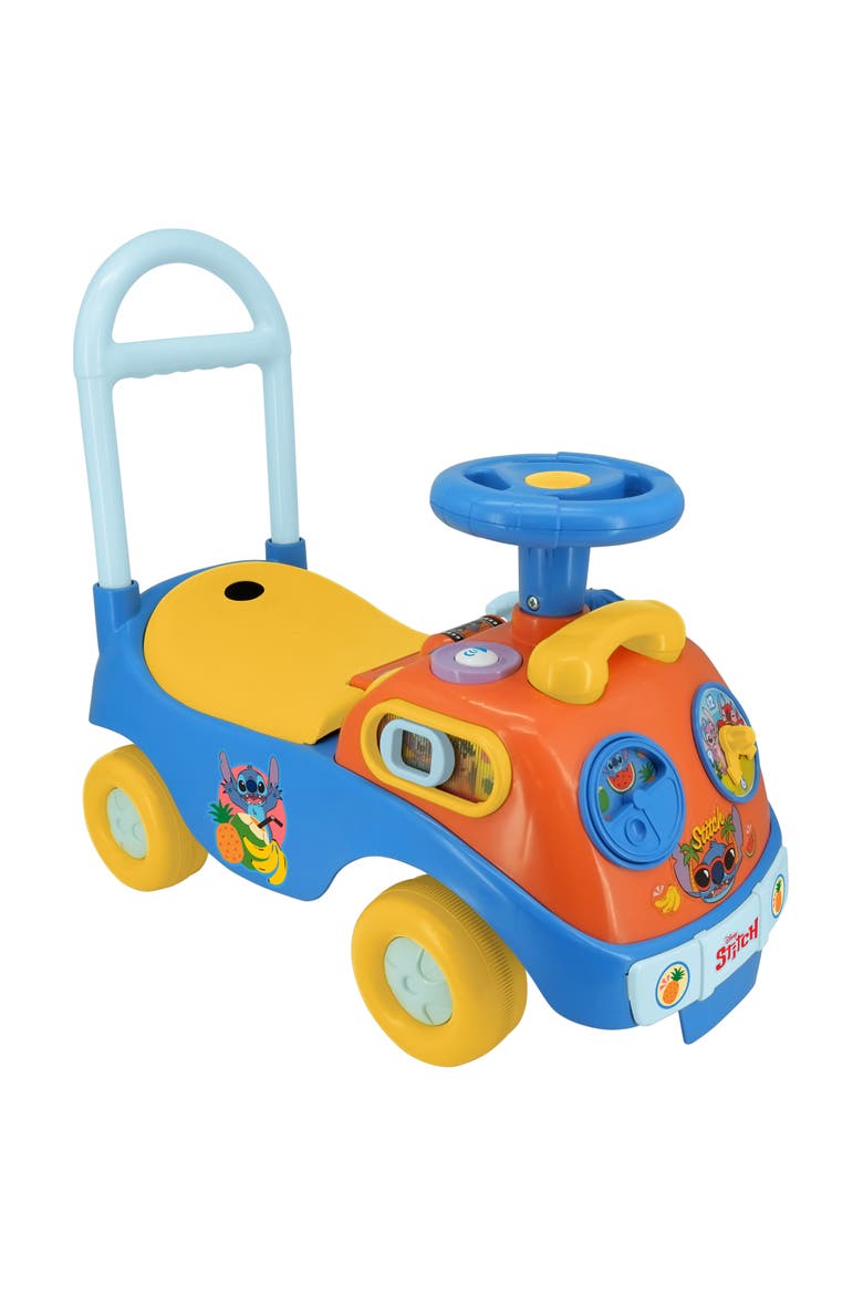 Lights N' Sounds Rideon Stitch, Disney Foottofloor Vehicle, Alternate, color, Multicolored