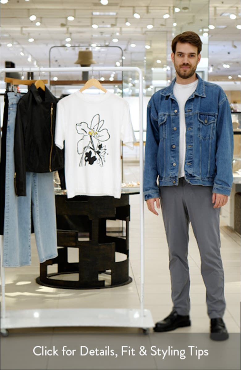 Floral Oversize Graphic T-Shirt, sales video thumbnail