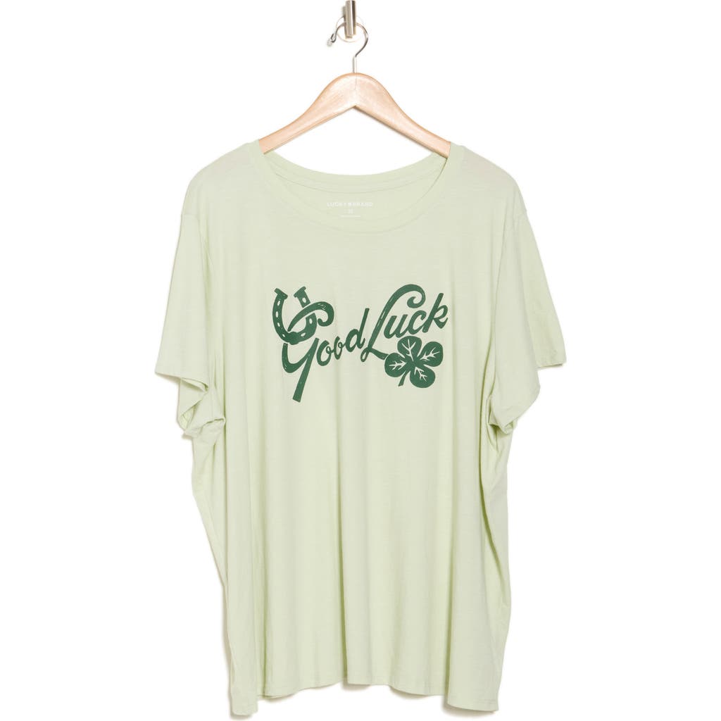 LUCKY BRAND LUCKY BRAND GOOD LUCK GRAPHIC T-SHIRT