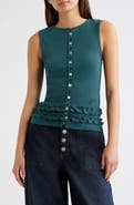 Damson Madder Ember Ribbed Tank