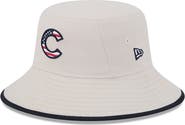 New Era Men's New Era Khaki Chicago Cubs 2024 Fourth of July Bucket Hat