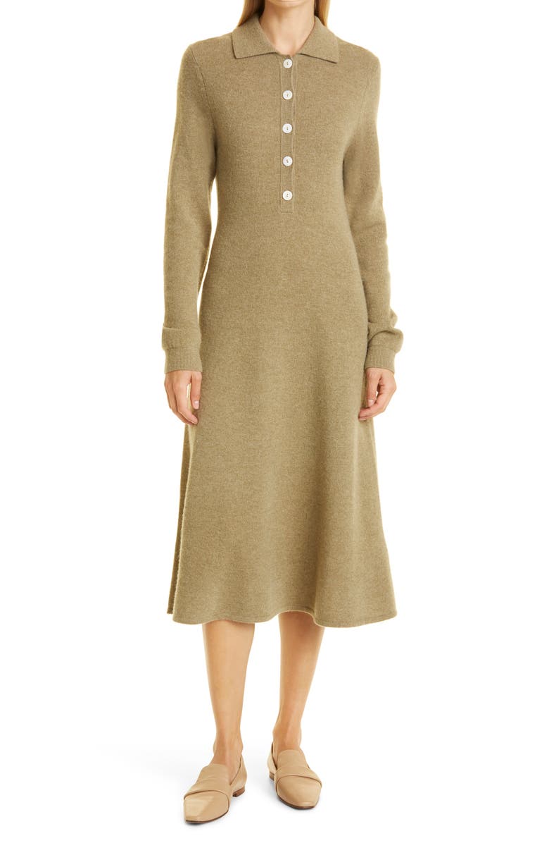 Samsøe Samsøe Amarita Long Sleeve Wool Sweater Dress, Main, color,