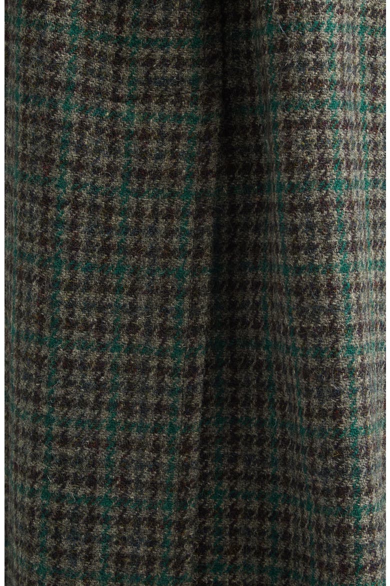 Stokely Wool Trench Coat, Alternate, color, JUNGLE