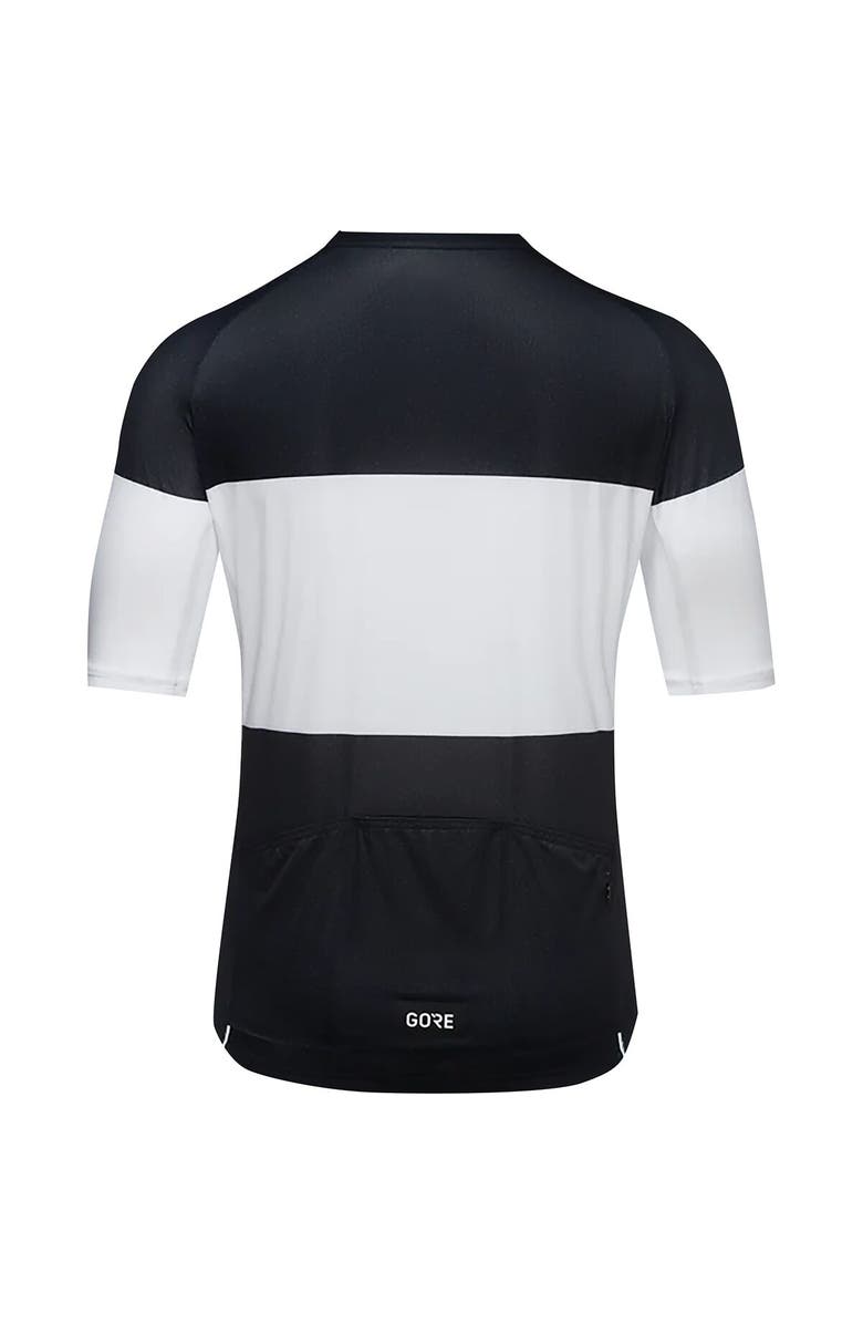 GOREWEAR Spirit Stripes Jersey - Men's, Alternate, color, Black/White
