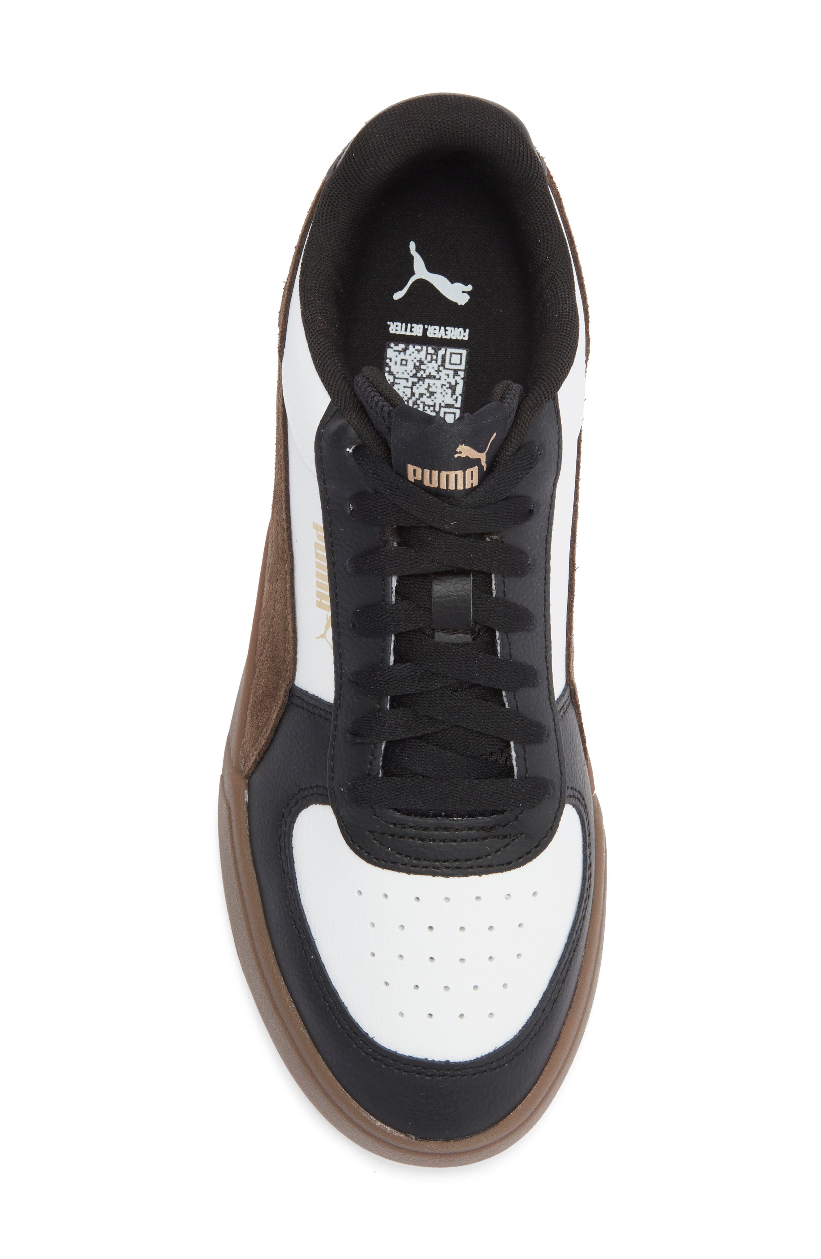 PUMA Carter Sneaker, Alternate, color, Puma White/ Chestnut Brown