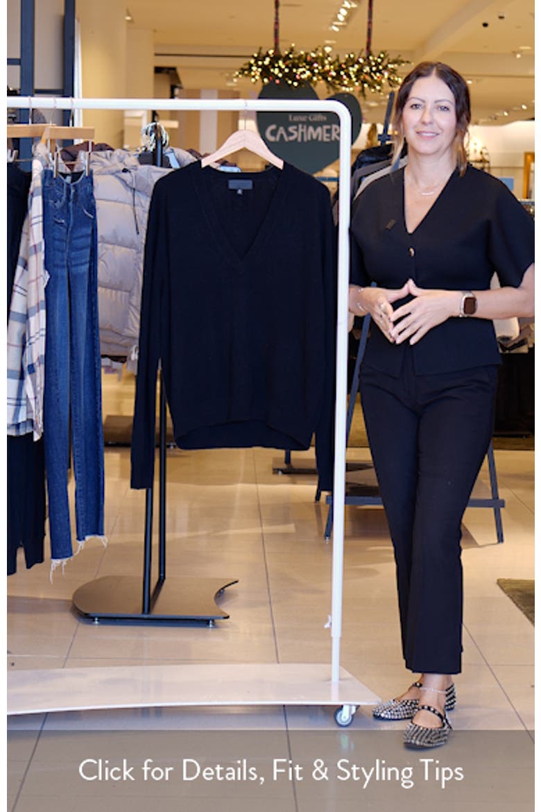 Feron Cashmere V-Neck Sweater video