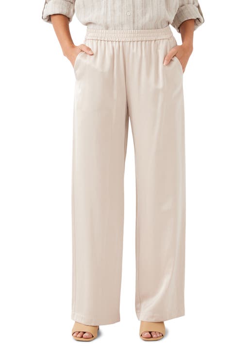 Satin Wide Leg Pants