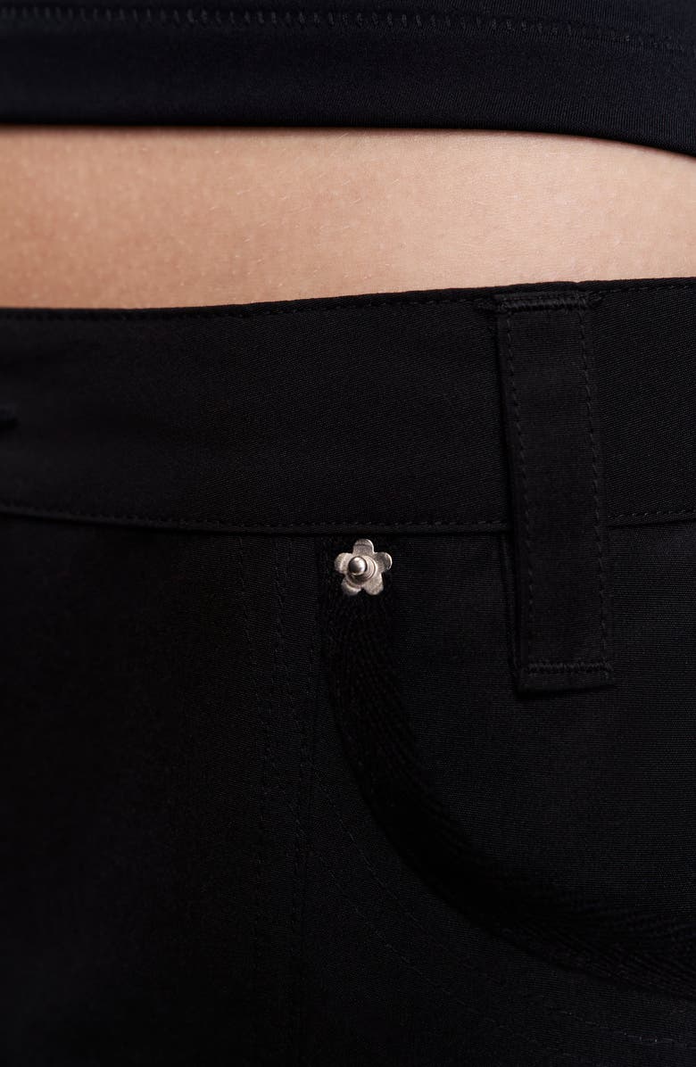 Guizio Hunter Cargo Skirt, Alternate, color, Black