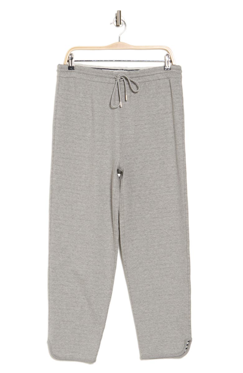 Theory Notch Stripe Joggers, Alternate, color, Grey