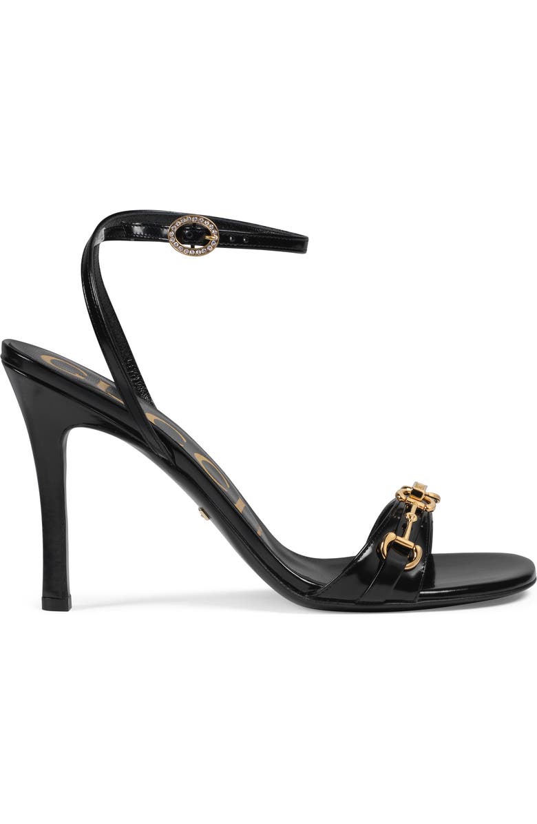 Gucci Moorea Horsebit Strappy Sandal, Alternate, color,