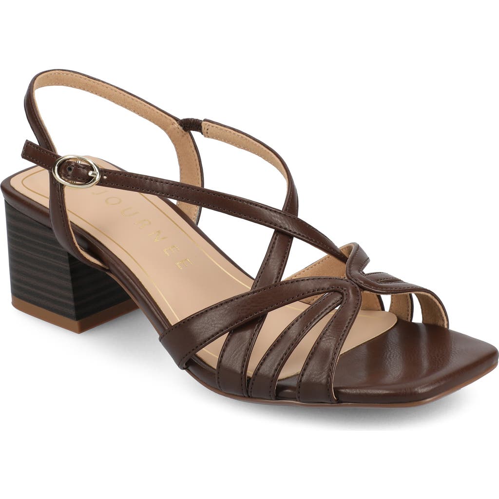 JOURNEE COLLECTION JOURNEE COLLECTION SHYLA BLOCK HEEL SANDAL