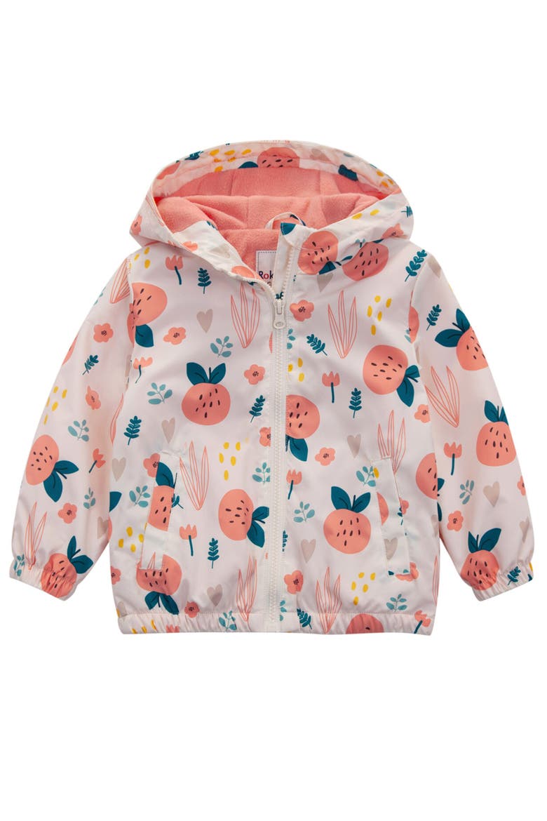 Lightweight Fleece Lined Windbreaker, Main, color, CREAM