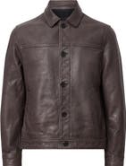 AllSaints Nates Leather Jacket
