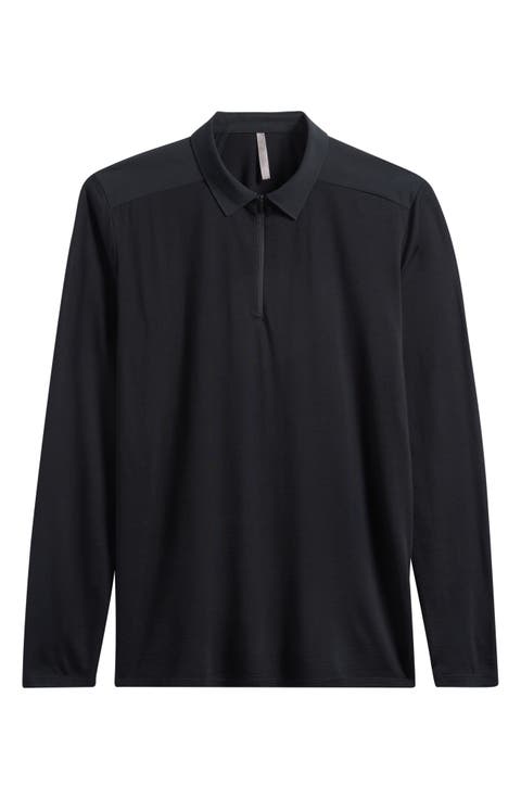 Frame Long Sleeve Polo