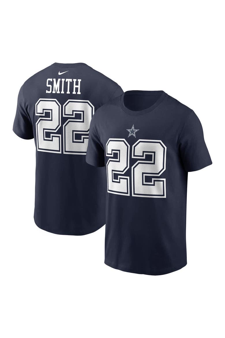 Men's Nike Emmitt Smith Navy Dallas Cowboys Retired Player Name & Number T-Shirt, Main, color, Navy