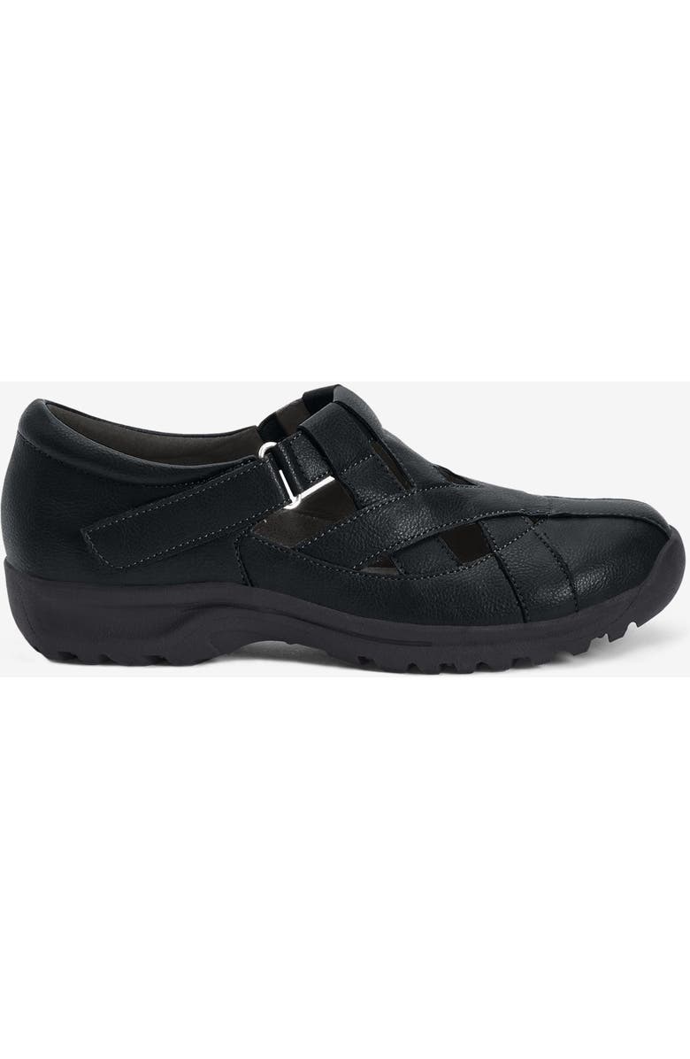Comfortview The Cailyn Flat, Alternate, color, Black
