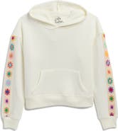 Miken Swim Kids' Crochet Trim Hoodie