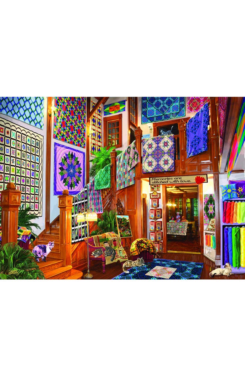 Sunsout Stitched With Love 1000 piece Jigsaw Puzzle for Adults, Alternate, color, Multicolor