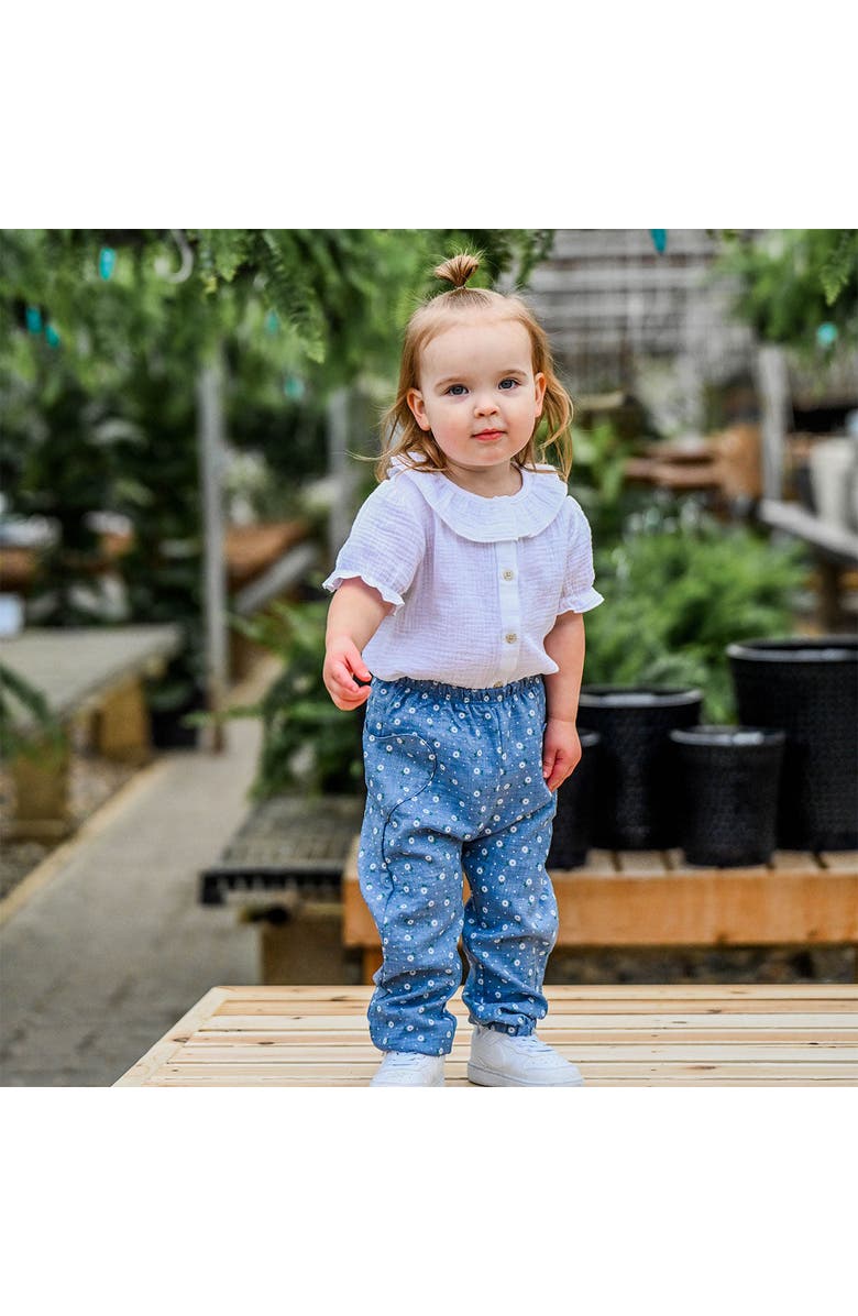 oh baby! Sunburst Heart Side Pocket Pant, Alternate, color, Denim