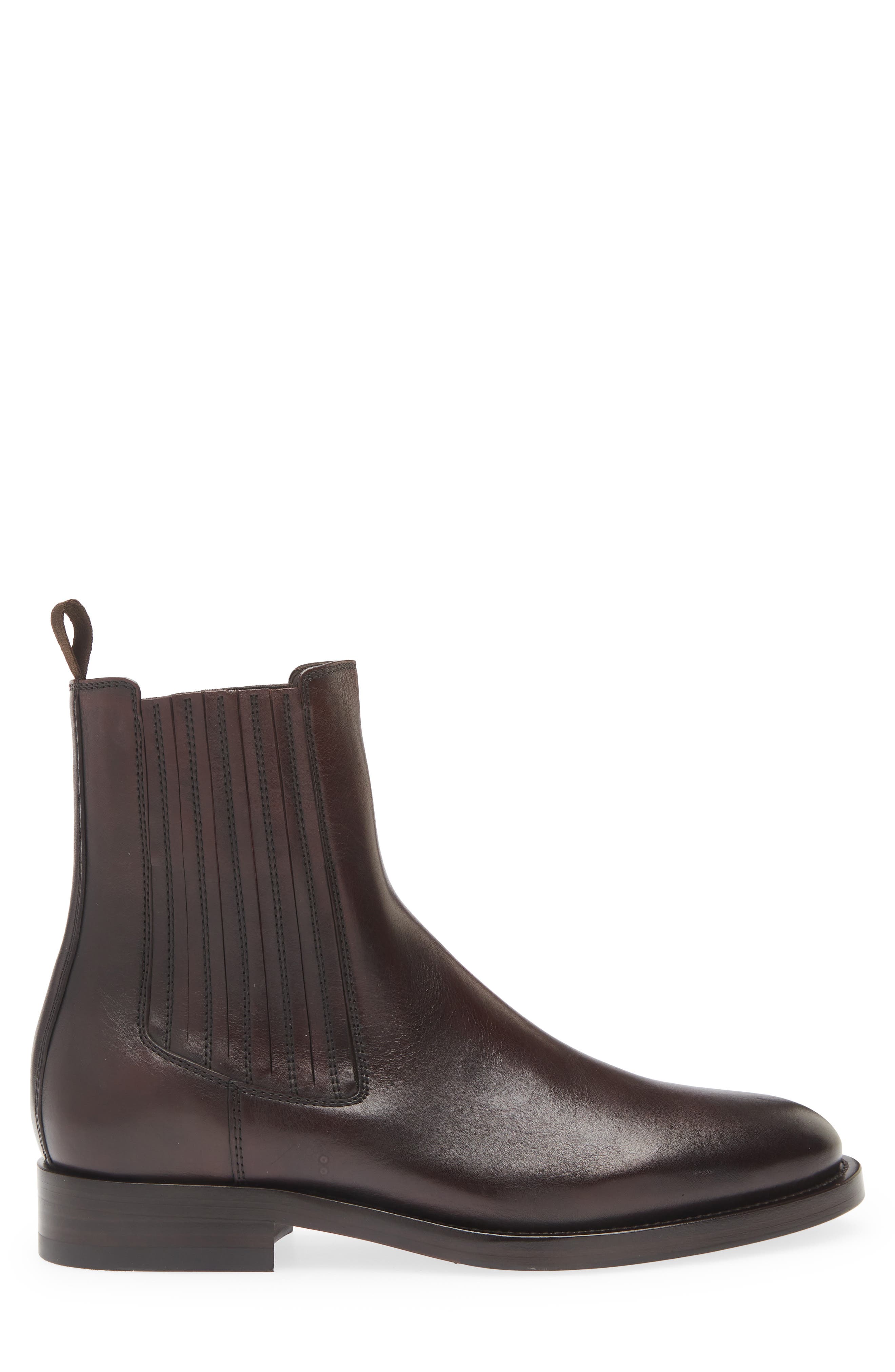 Brunello Cucinelli Chelsea Boot, Alternate, color, C4235 Chili Brown