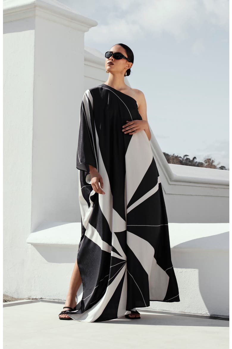 Satu Dress, Alternate, color, Fama Noir