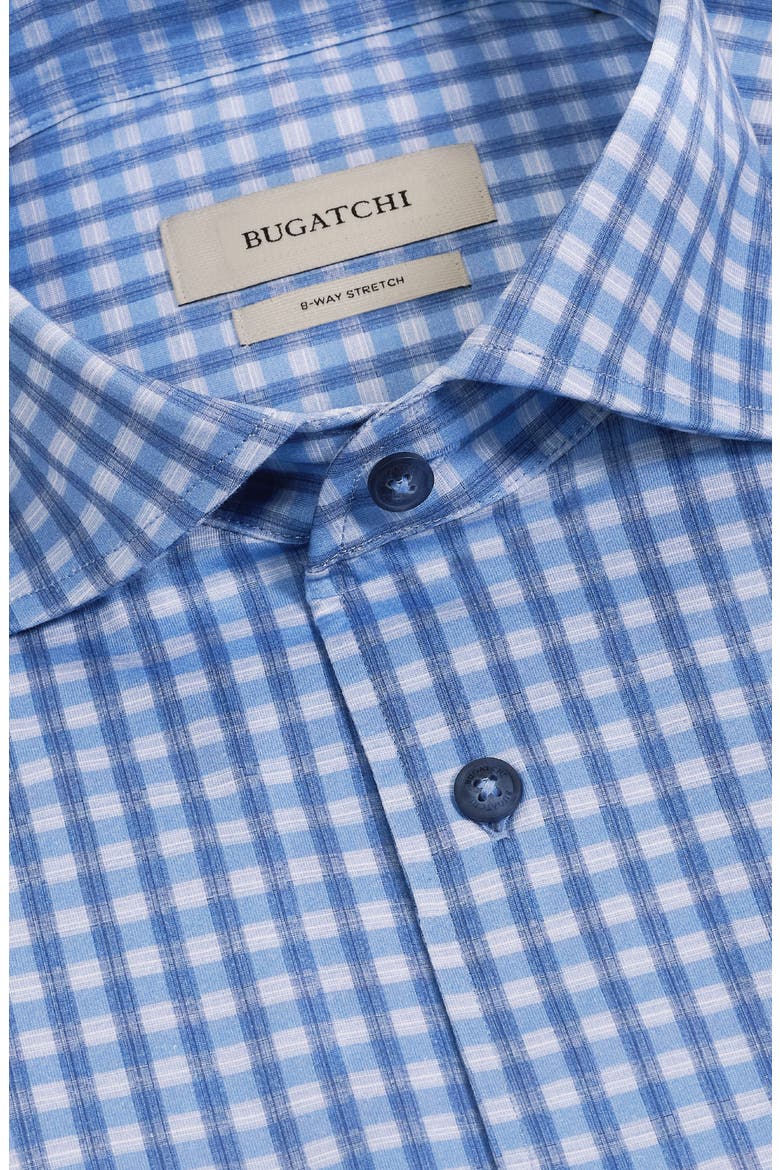 Devon OoohCotton® Tech Check Long Sleeve Shirt, Alternate, color, CLASSIC BLUE