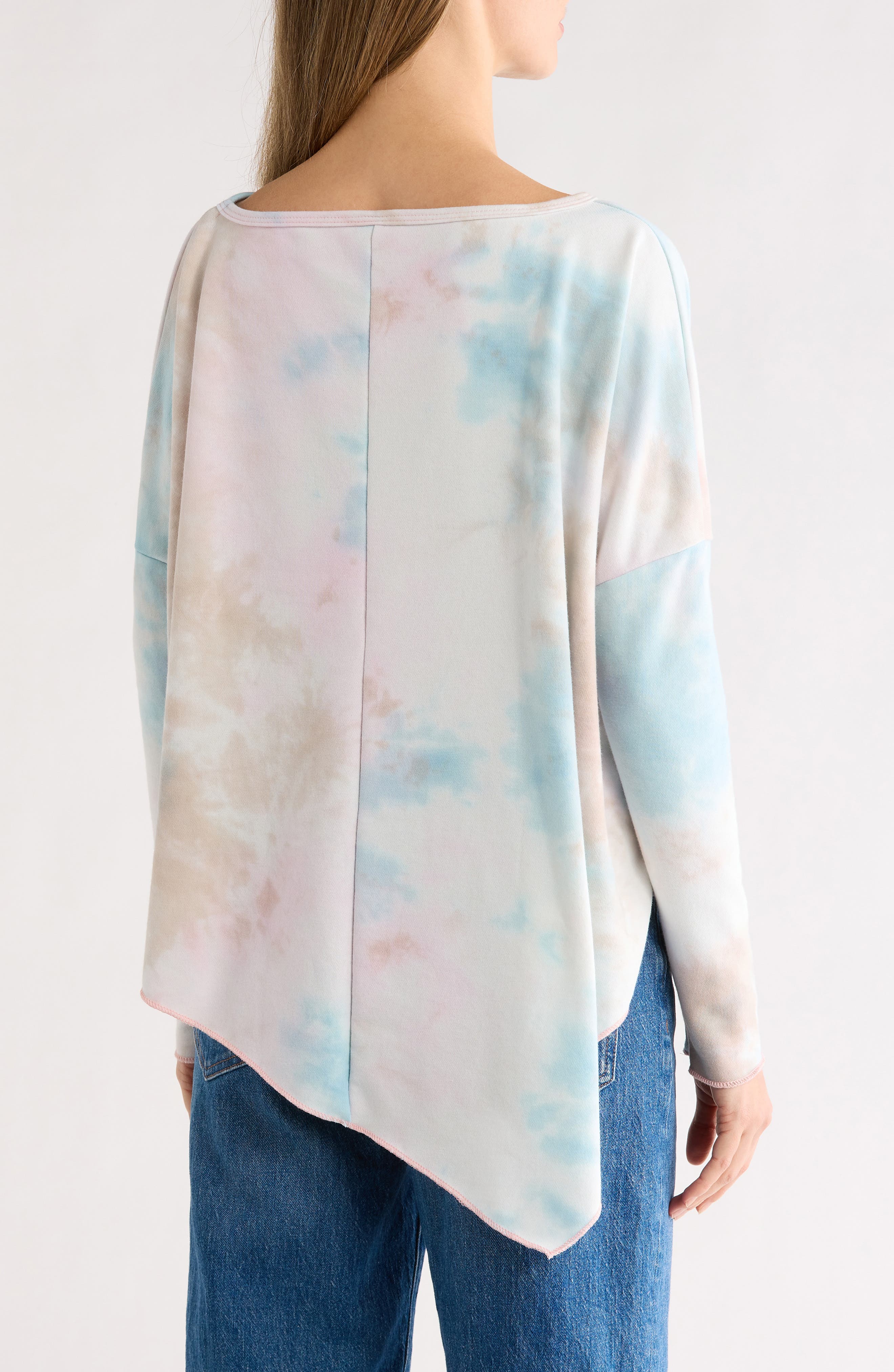 Asymmetrical High-Low Sweater - image 2