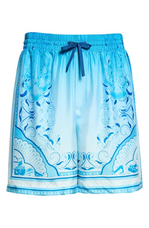 Egyptian Rug Silk Shorts