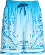 Casablanca Egyptian Rug Silk Shorts